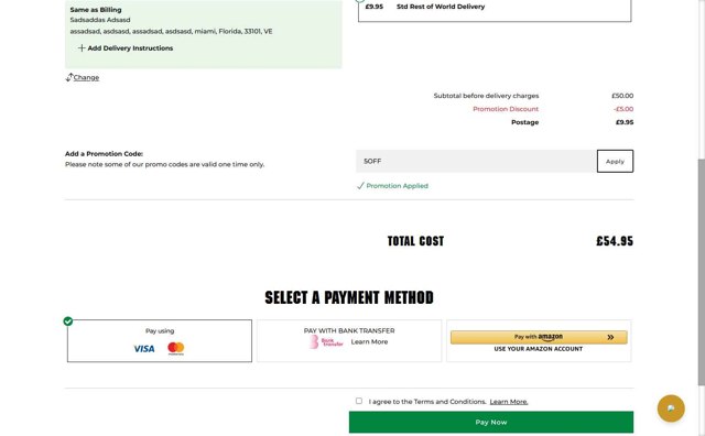 3Retro checkout page showing 3Retro promo code box | Screenshot taken by SimplyCodes community member on Aug 1, 2025