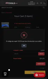 TWT24 coupon verification screenshot