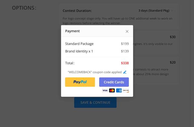 48 Hours Logo checkout page showing 48 Hours Logo promo code box | Screenshot taken by SimplyCodes community member on Sep 9, 2025