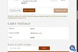LOYAL20 coupon verification screenshot