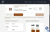CBD25LIFE coupon verification screenshot