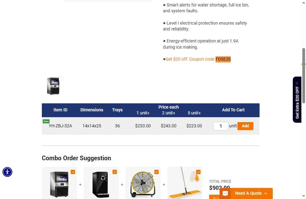 4Dock checkout page showing 4Dock promo code box | Screenshot taken by SimplyCodes community member on Oct 21, 2025