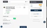 FLASH coupon verification screenshot