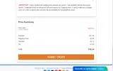 Flyer-upto-100-off coupon verification screenshot