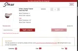 BACK2SCHOOL coupon verification screenshot