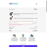 707 Street coupon verification screenshot