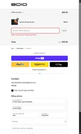 8DIOVIP coupon verification screenshot