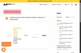 GLOSS10 coupon verification screenshot