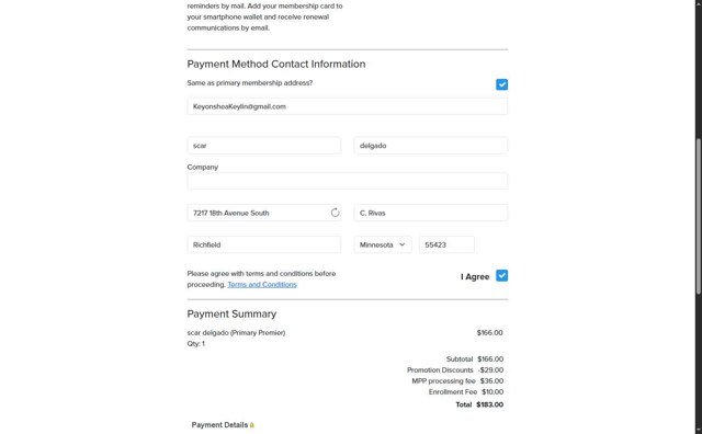 AAA checkout page showing AAA promo code box | Screenshot taken by SimplyCodes community member on Aug 18, 2025