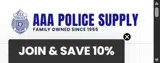 AAA Police Supply coupon verification screenshot