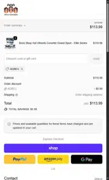 AAA Toys And Collectibles coupon verification screenshot