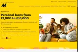 AA Loans coupon verification screenshot