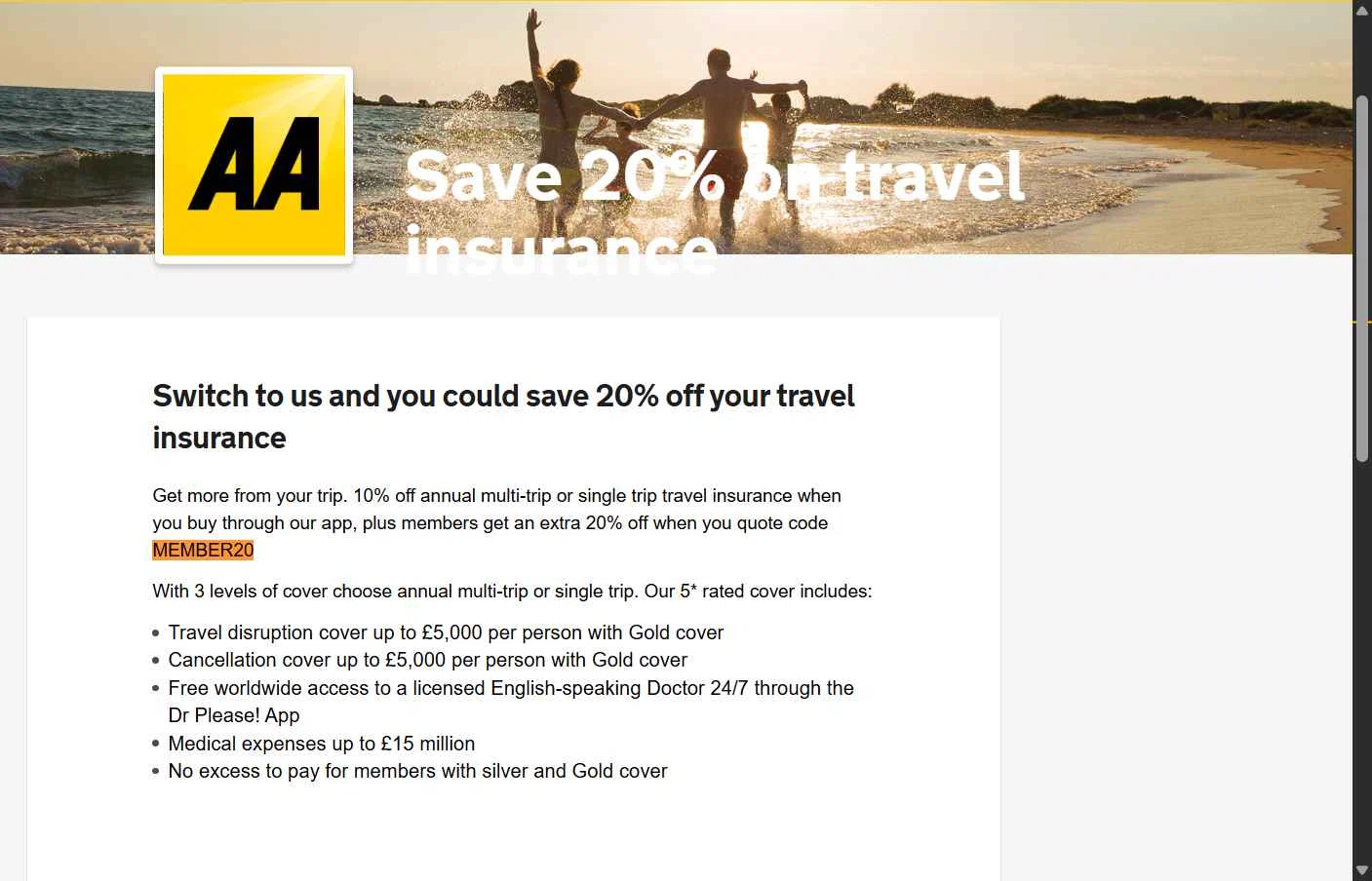 AA Loans checkout page showing AA Loans promo code box | Screenshot taken by SimplyCodes community member on Aug 14, 2025