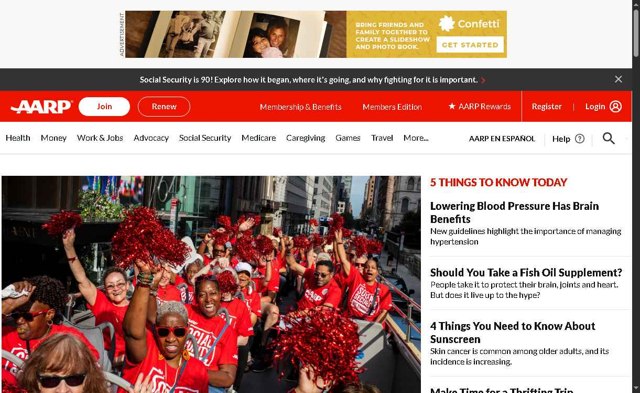 AARP checkout page showing AARP promo code box | Screenshot taken by SimplyCodes community member on Aug 16, 2025