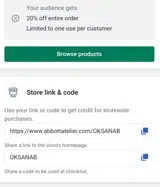 OKSANAB coupon verification screenshot