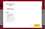 ABC Fitness coupon verification screenshot