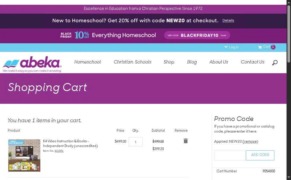 Abeka Promo Codes - 20% Off (2 Verified) Mar 2026