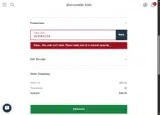 AFMIKALAH coupon verification screenshot