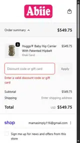 COLORVIP10 coupon verification screenshot