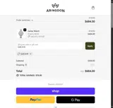 GACA10 coupon verification screenshot