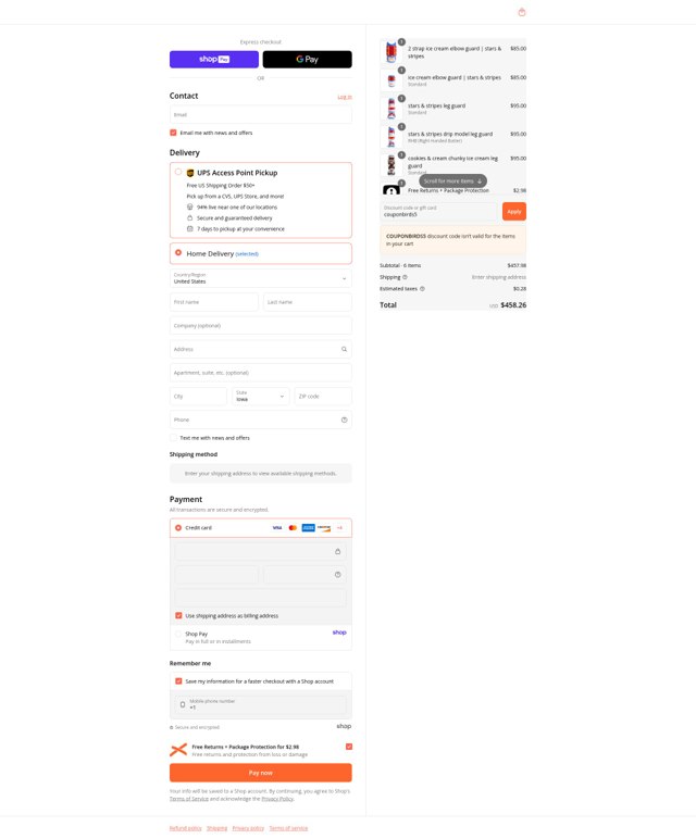 Absolutely Ridiculous checkout page showing Absolutely Ridiculous discount code box | Screenshot taken by SimplyCodes community member on Aug 27, 2025