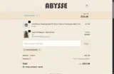 MYFIRSTABYSSE coupon verification screenshot