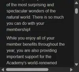 The Academy of Natural Sciences of Drexel University coupon verification screenshot