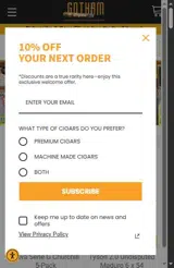 Ace Blend coupon verification screenshot