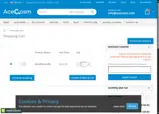 AceCosm coupon verification screenshot