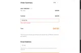 TK30YTB coupon verification screenshot