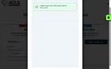 ACLS10 coupon verification screenshot