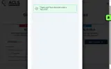 ACLS10 coupon verification screenshot