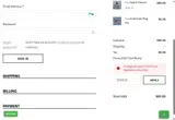 STAFF25 coupon verification screenshot