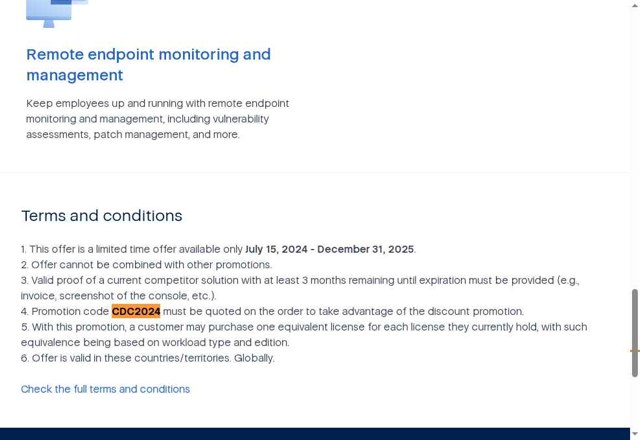 Acronis checkout page showing Acronis coupon code box | Screenshot taken by SimplyCodes community member on Apr 24, 2025