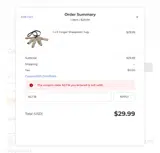 AGT16 coupon verification screenshot