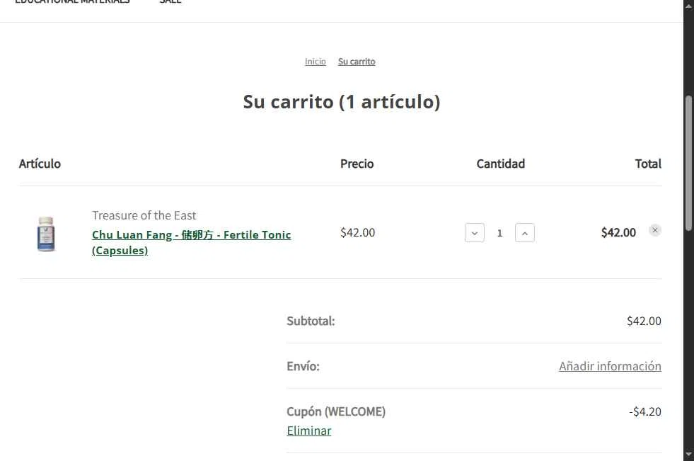 Acurea USA checkout page showing Acurea USA promo code box | Screenshot taken by SimplyCodes community member on Dec 8, 2025