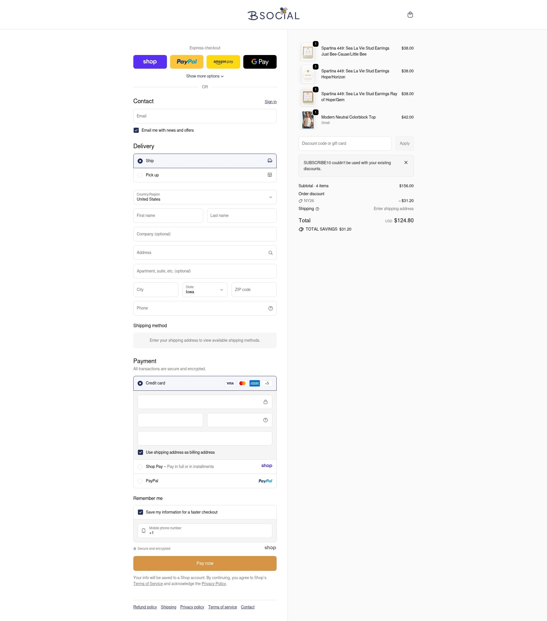 A Cut Above checkout page showing A Cut Above discount code box | Screenshot taken by SimplyCodes community member on Jan 1, 2026