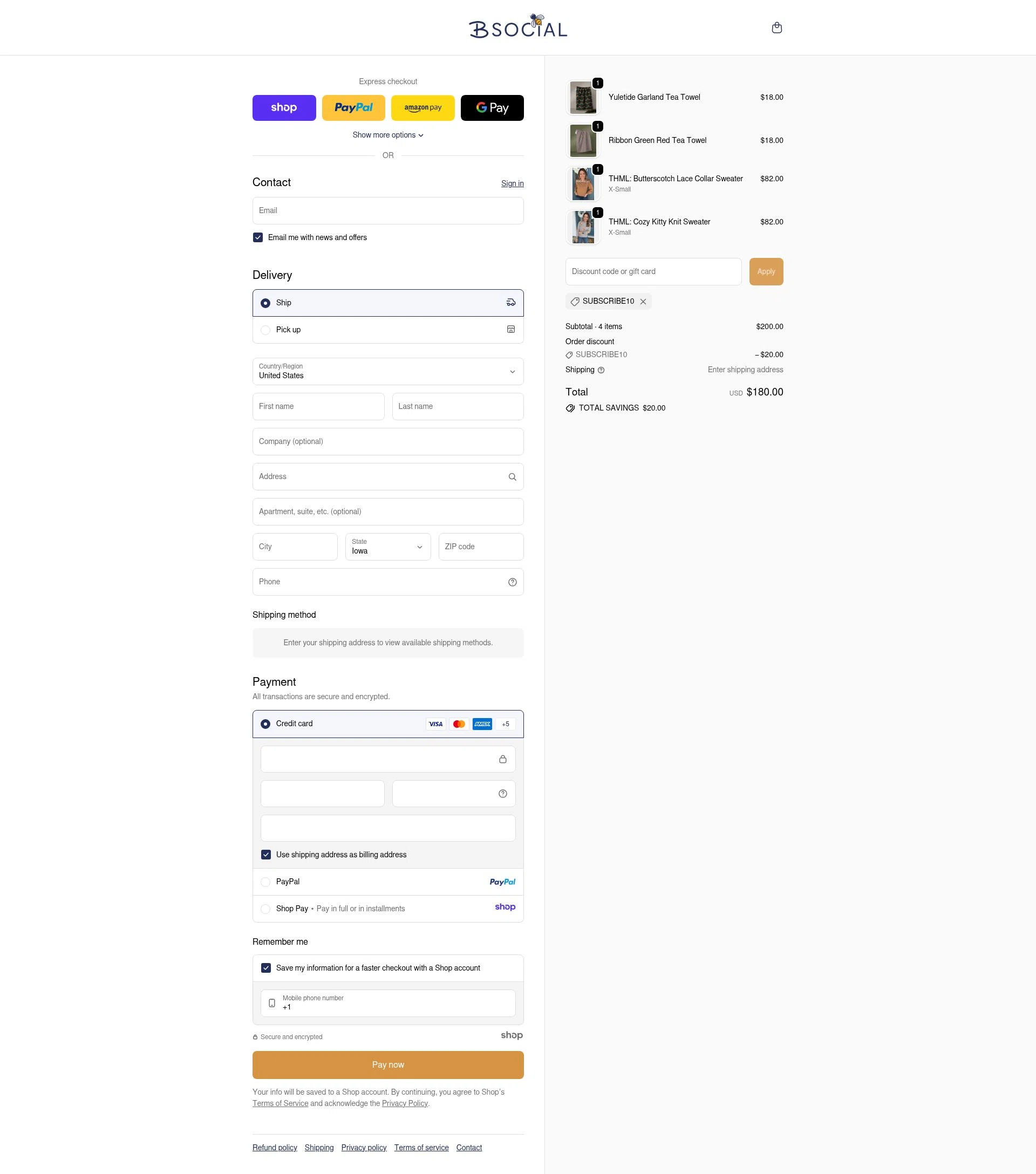 A Cut Above checkout page showing A Cut Above discount code box | Screenshot taken by SimplyCodes community member on Dec 10, 2025