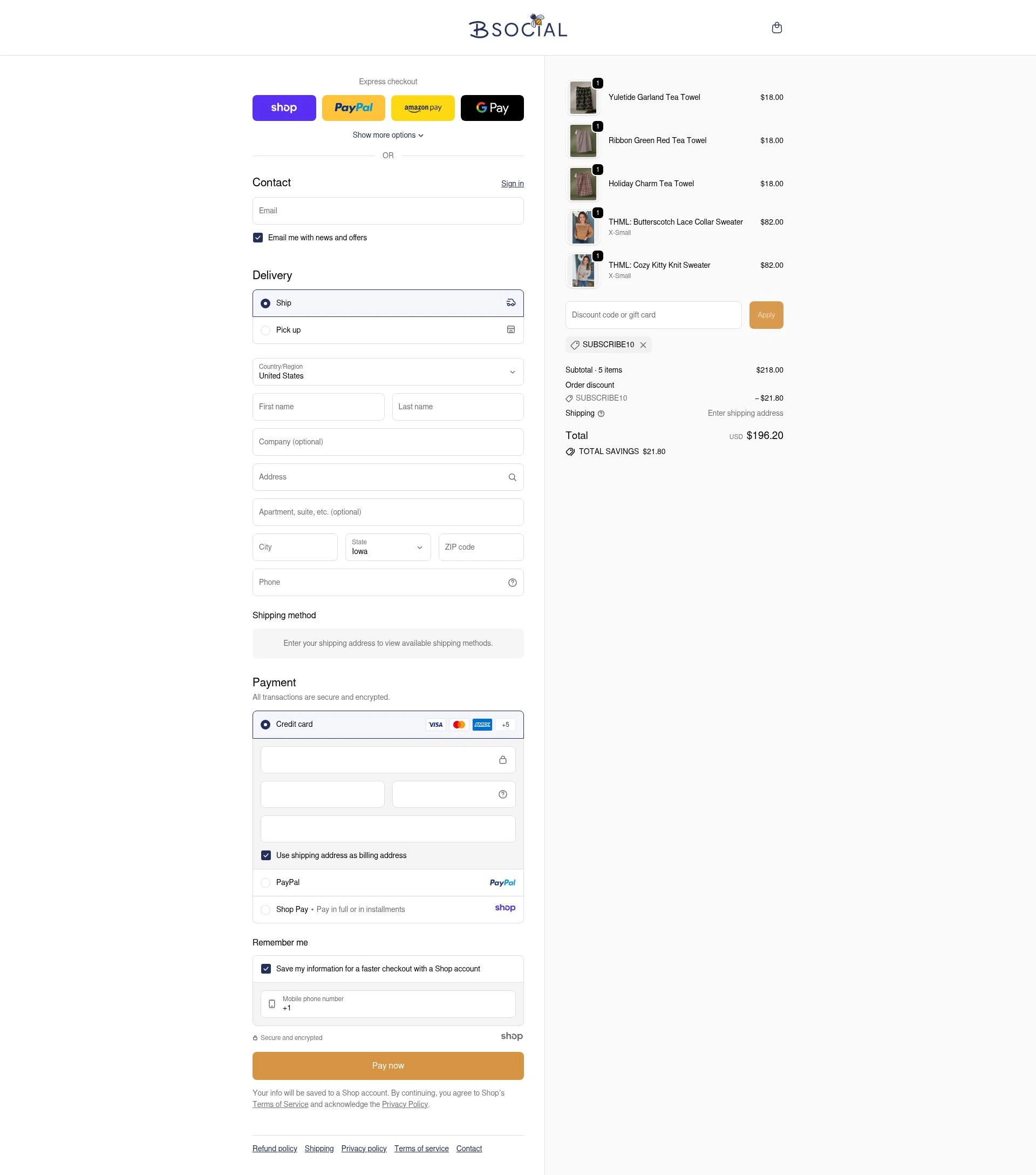 A Cut Above checkout page showing A Cut Above discount code box | Screenshot taken by SimplyCodes community member on Dec 4, 2025