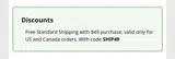 Adam & Eve VOD coupon verification screenshot
