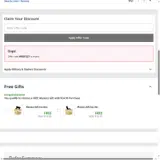 WG031221 coupon verification screenshot