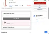 DOUBLE45 coupon verification screenshot