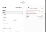Adam Marc Jewels coupon verification screenshot