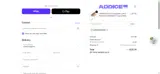 Addice coupon verification screenshot