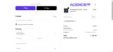 Addice coupon verification screenshot