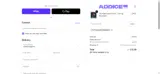 Addice coupon verification screenshot
