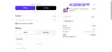 Addice coupon verification screenshot
