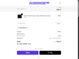 Addice coupon verification screenshot