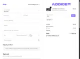 Addice coupon verification screenshot