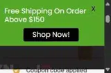 lovee10 coupon verification screenshot